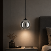Pendul ARISCANI Abajur Premium Black 1xE27 Eglo Ø20CM