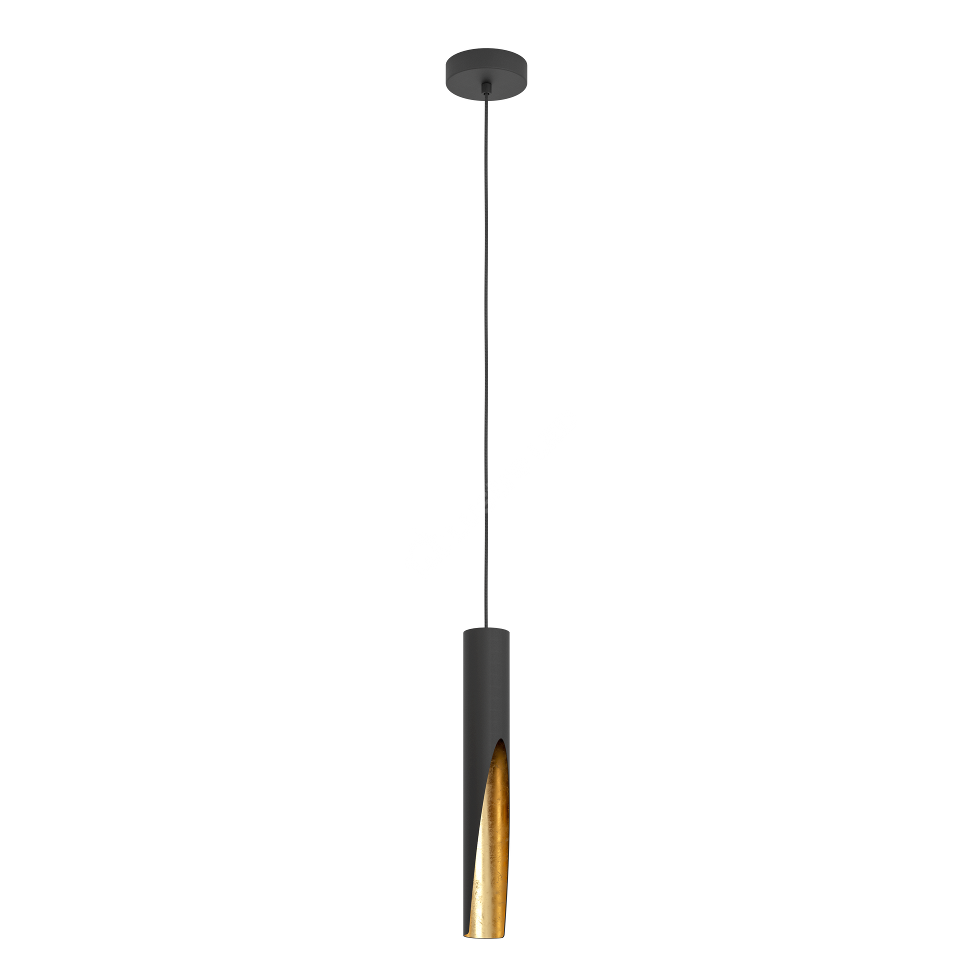 Pendul BARBOTTO Black & Gold 110CM NEGRU + AURIU / SUSPENDATE Lighting Fixtures