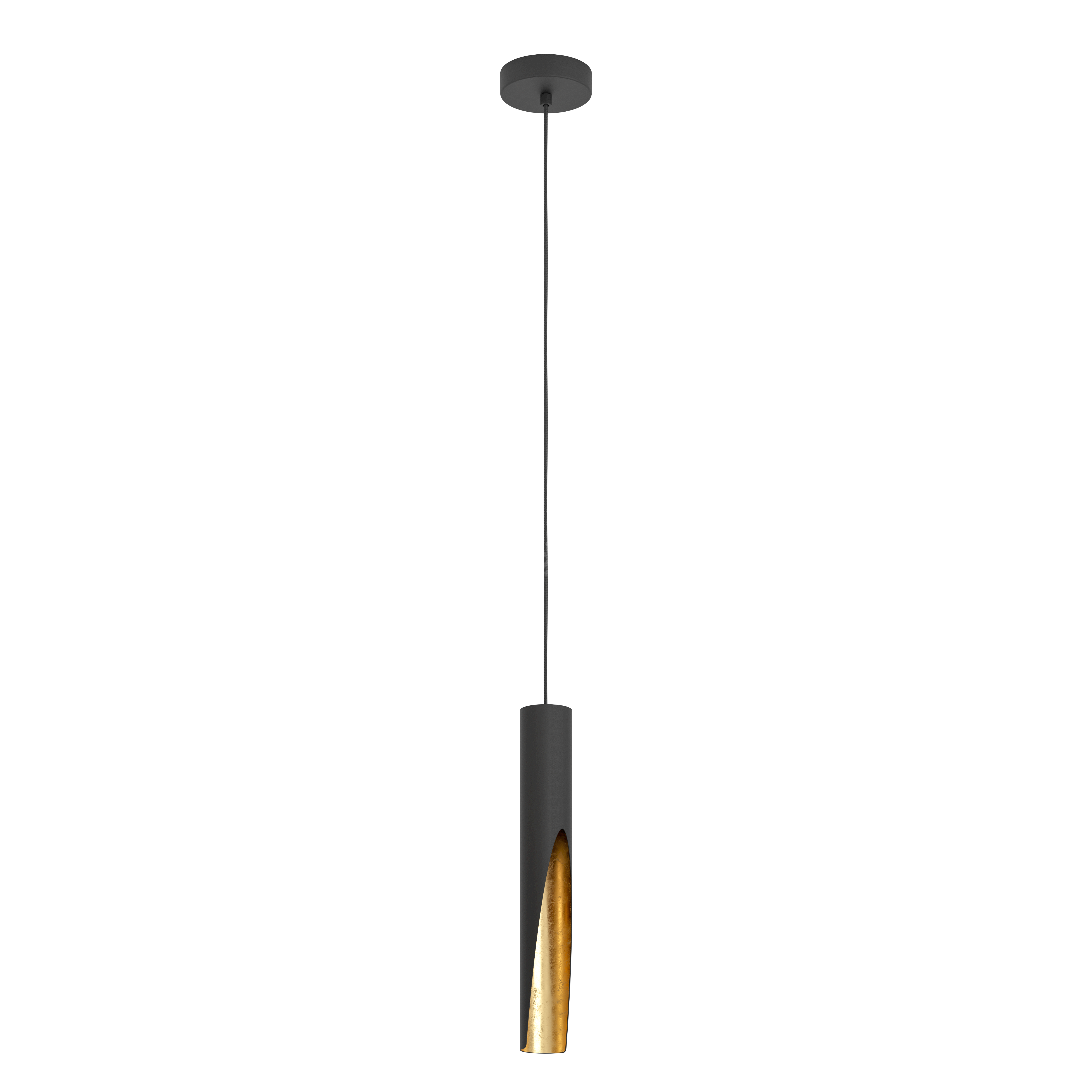Pendul BARBOTTO Black & Gold 110CM NEGRU + AURIU / SUSPENDATE Lighting Fixtures