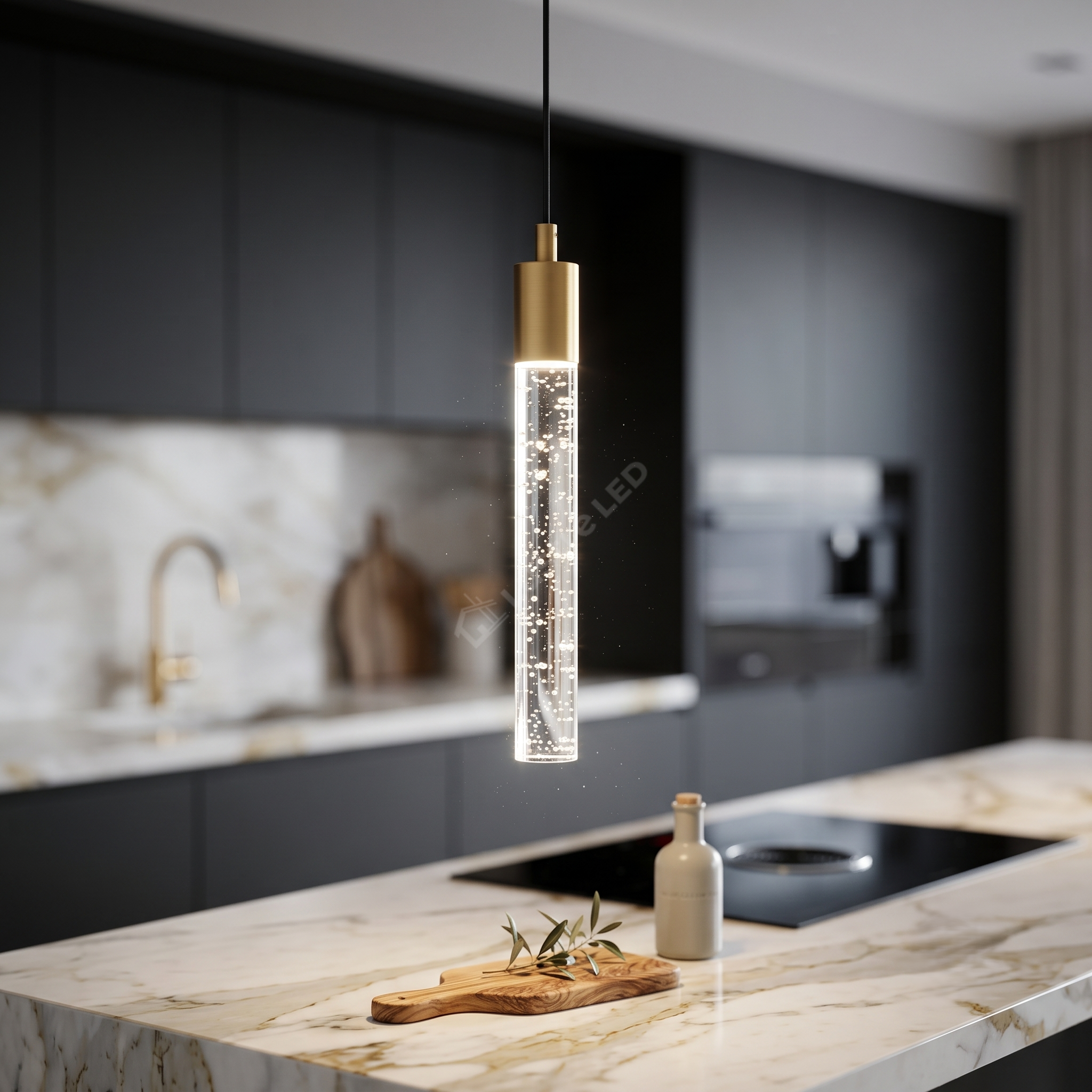 Pendul BUBBLE Glass Gold