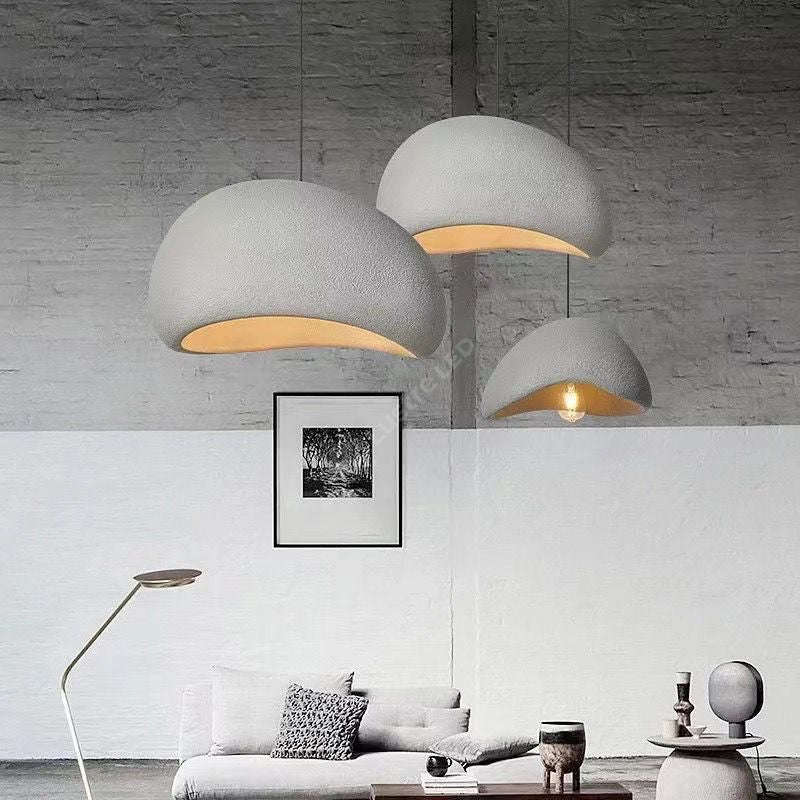 Pendul Gri ROTUND 50cm GB7499B-H50 GRI / VINTAGE SI RETRO DESIGN Lighting Fixtures