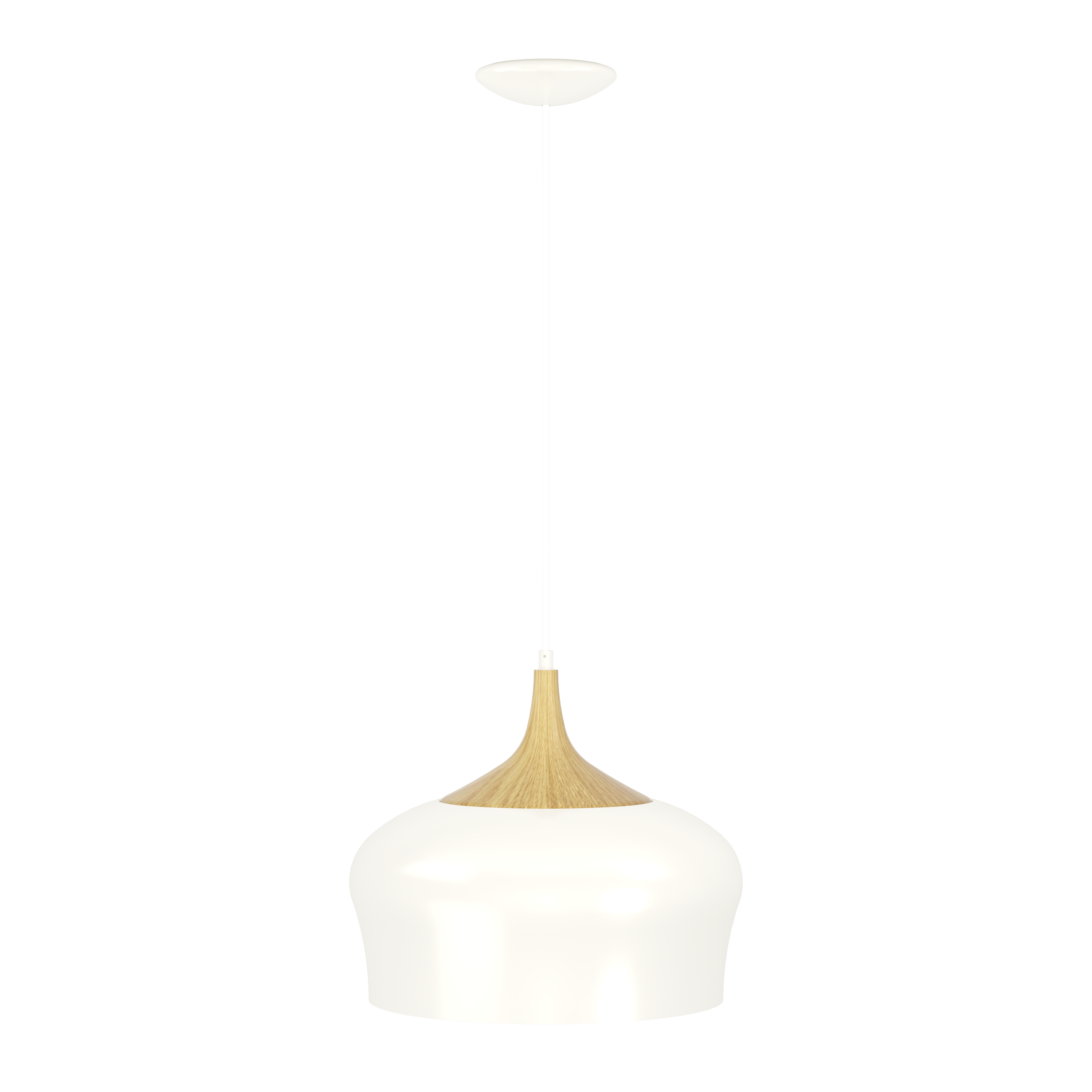 Pendul Eglo Crem+Stejar Obregon 95383