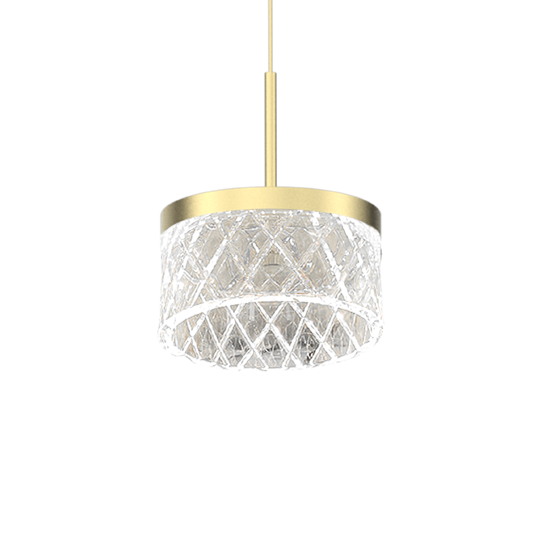 Pendul LED Elegance Gold Premium Lumina Neutra