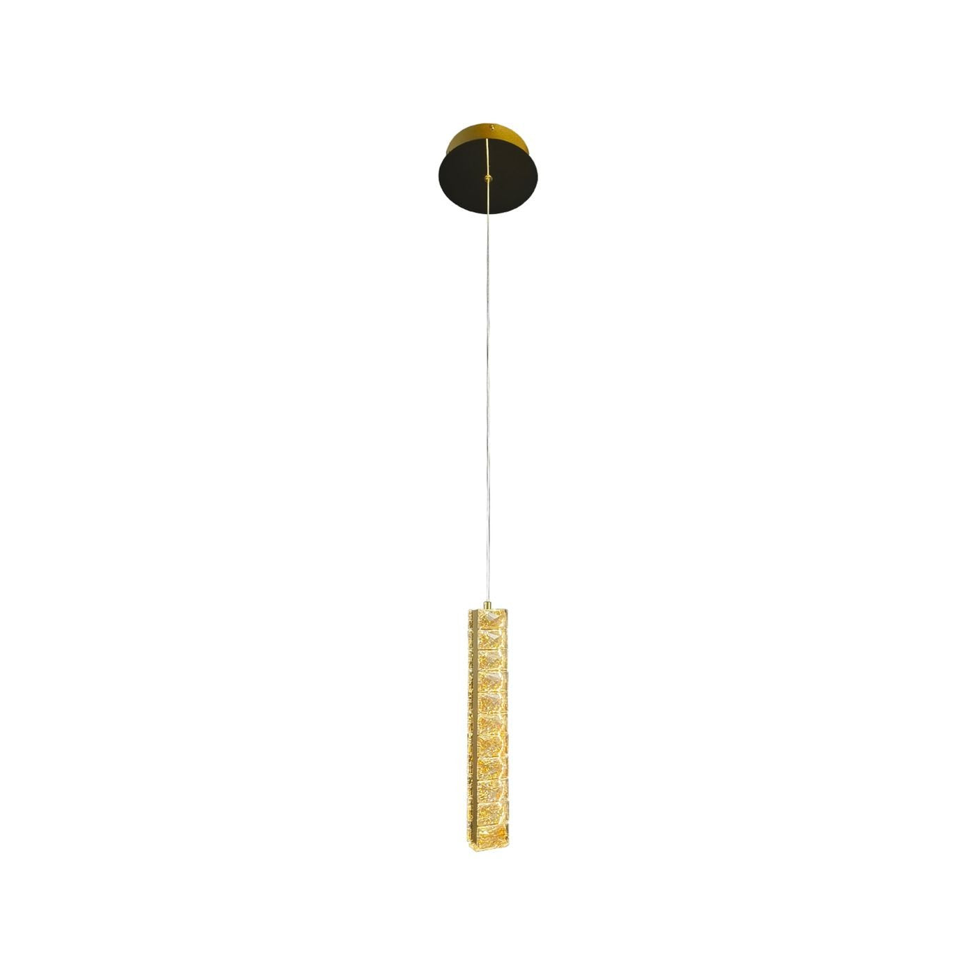 Pendul LED Luxury Crystal Vianore Gold