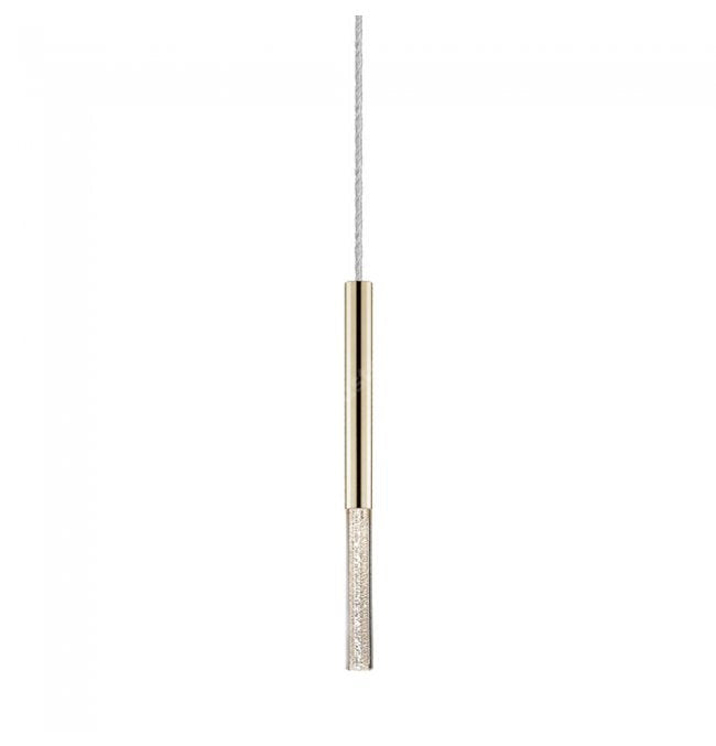 Pendul LED Luxury ONE TUBE Gold 3000K