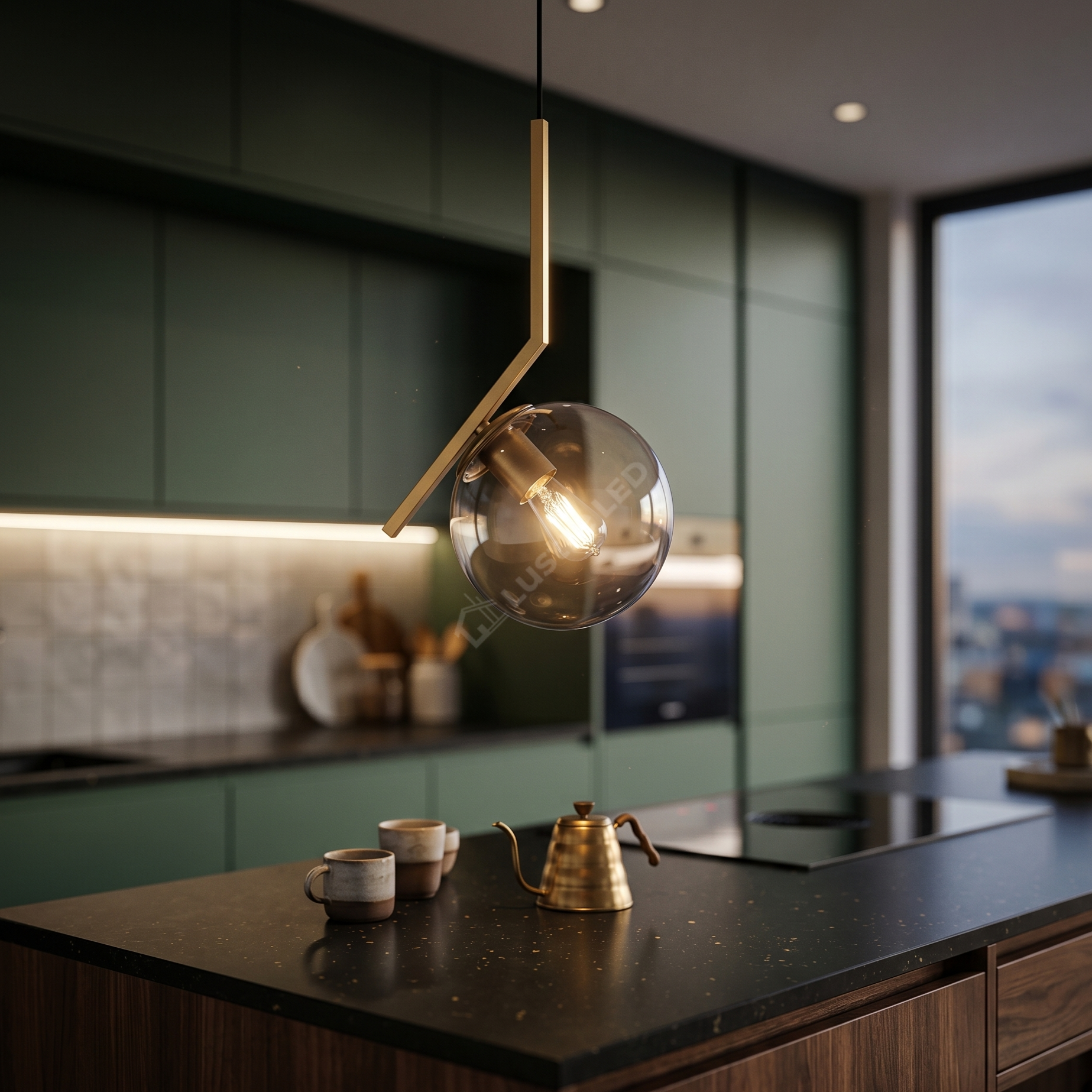 Pendul Nordic Auriu MX412-1P