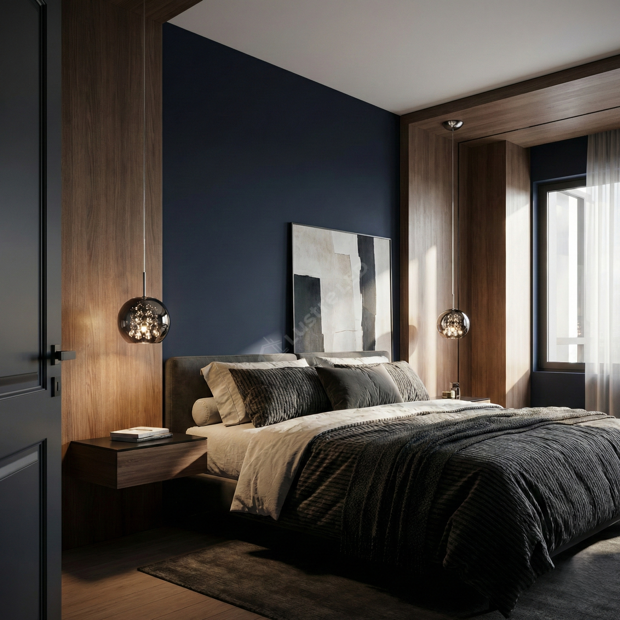 Pendul Reglabil Luxury OBSIDIAN 1xG9 by ZumaLine