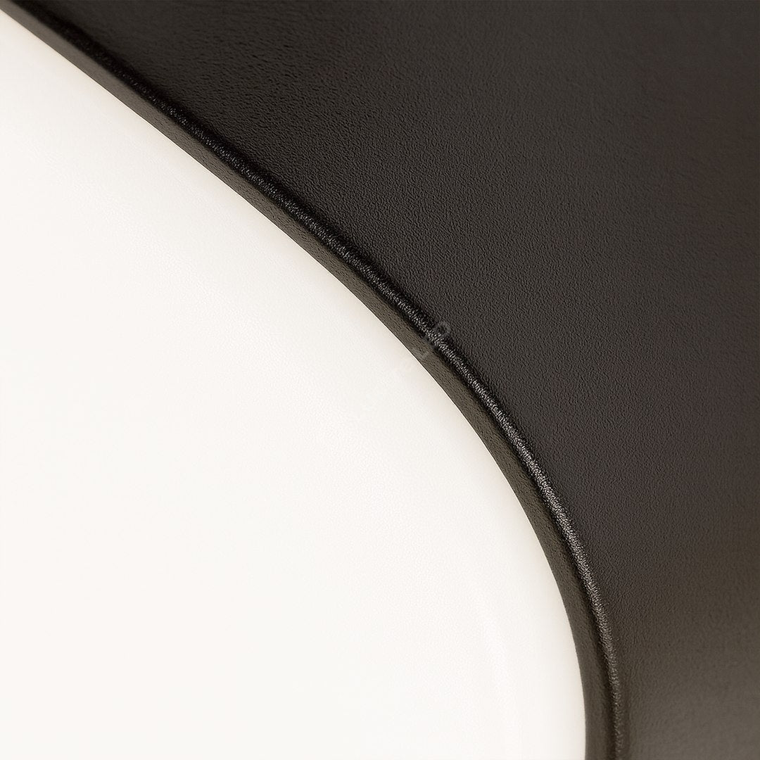 Plafonieră LED cu Senzor Nemo Patrata Black 33x33CM Echivalent 150W IP44