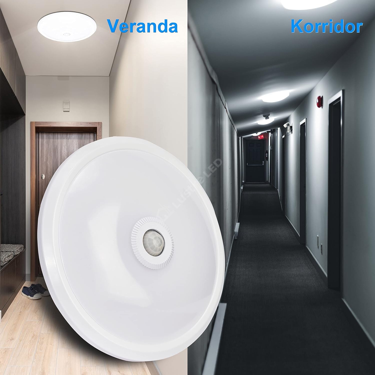 Plafoniera Led 18W Senzor Miscare Echivalent 120W Led Ceiling Light With Sensor