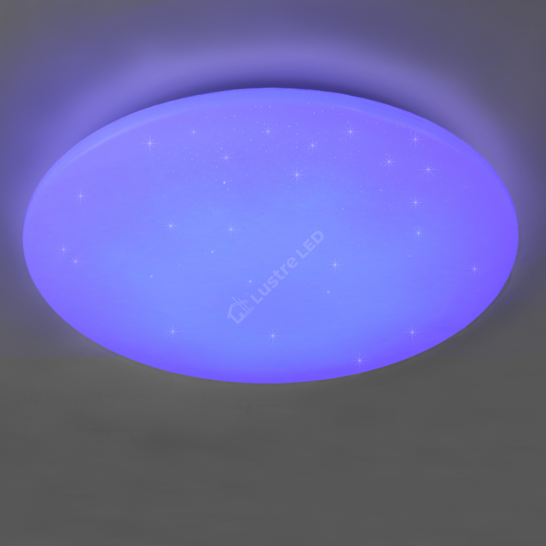 Lustra LED FARA White RGB ALBA / 60CM / MINIMALIST DESIGN Lighting Fixtures