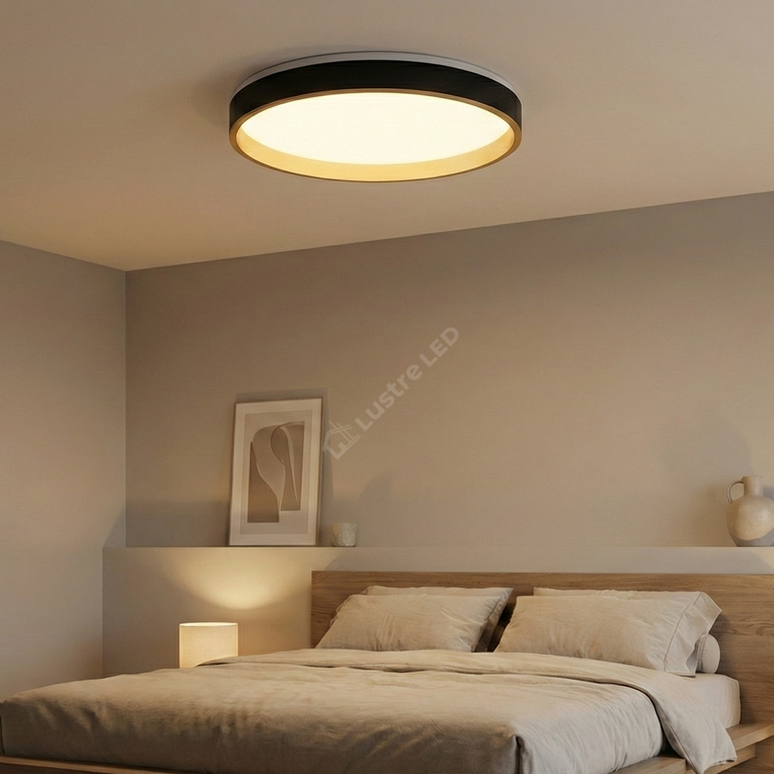 Plafoniera LED 39CM POLARIS GOLD 32W Echivalent 200W