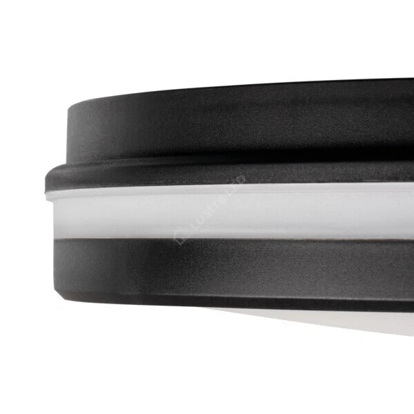 Plafoniera LED 40W 30cm IP44 Miraq Black Exterior