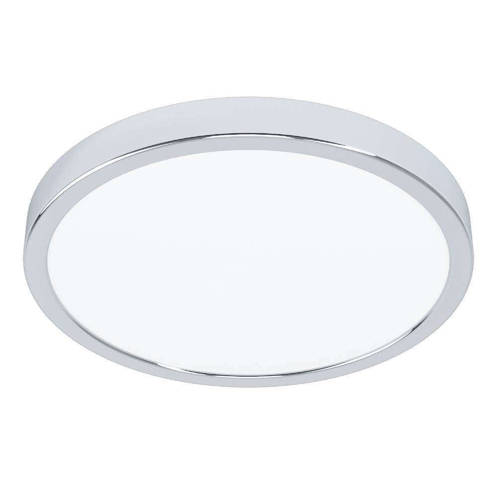 Plafonieră LED Baie IP44 FUEVA 5 Silver Echivalent 250W ALB NEUTRU / 20.5W / 28.5CM led ceiling light