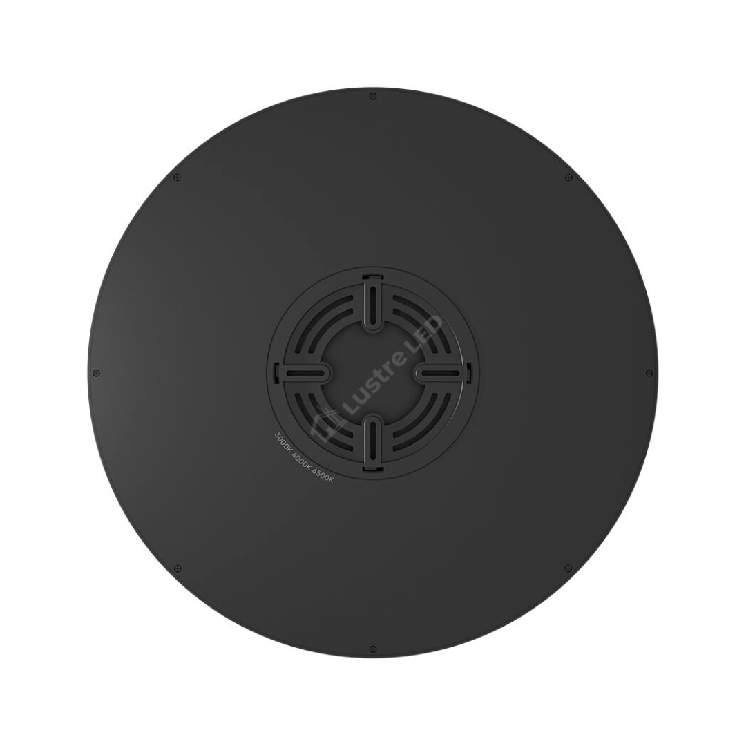 Plafoniera LED 36W 3 Functii Round BLACK 40CM / 36W / 3 FUNCTII led ceiling light