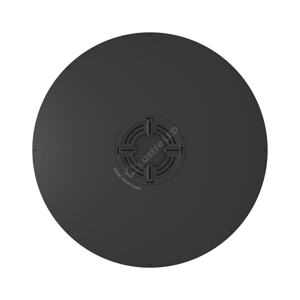 Plafoniera LED Baie JADE Black IP40 45W 50cm 5240 lm 3 Lumini din buton