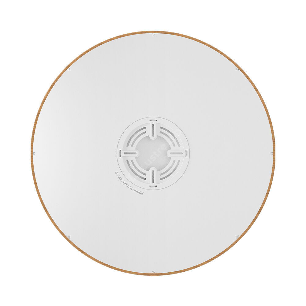 Plafoniera LED Baie JADE Lemn Maro IP40 45W 50cm 5240 lm 3 Lumini din buton