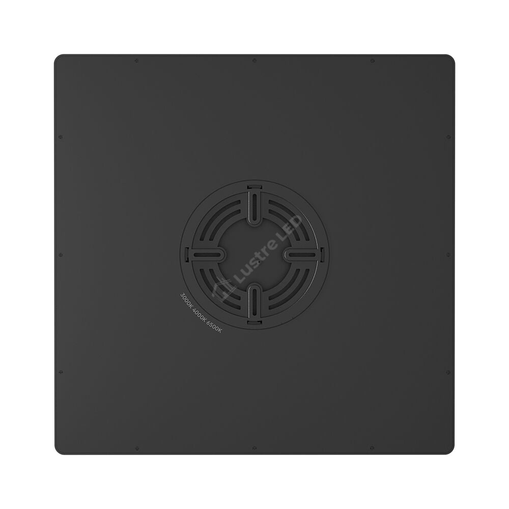 Plafoniera LED Baie JADE Square Black IP40 36W 40cm 3960 lm 3 Lumini din buton