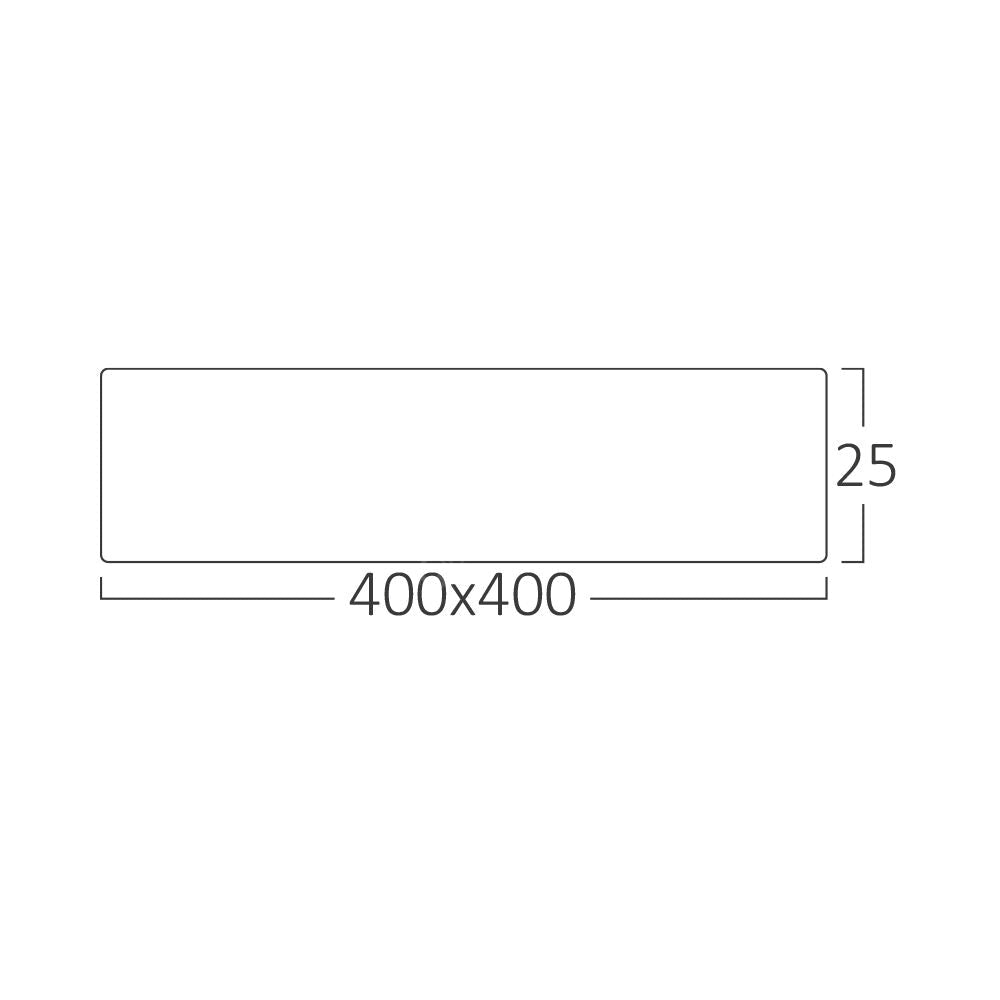 Plafoniera LED Baie JADE Square Lemn Maro IP40 36W 40cm 3960 lm 3 Lumini din buton