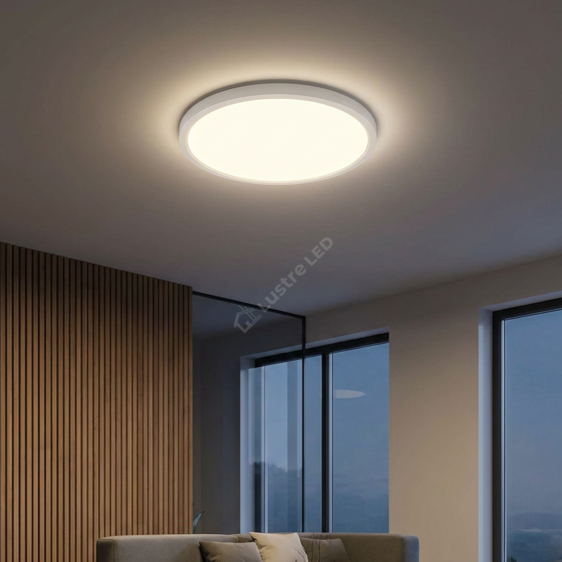 Plafoniera LED 20W Rotunda Jade White IP40 Echivalent 150W Ø23CM