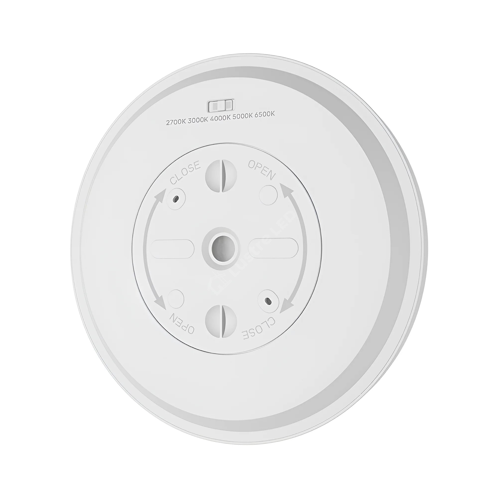 Plafoniera LED Baie JADE White IP40 25W 30cm 2640 lm 5 Lumini din buton