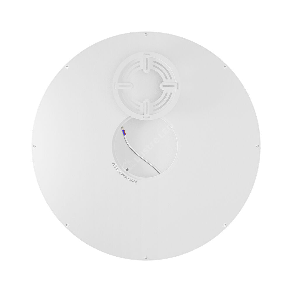 Plafoniera LED Baie JADE White IP40 45W 50cm 5240 lm 3 Lumini din buton