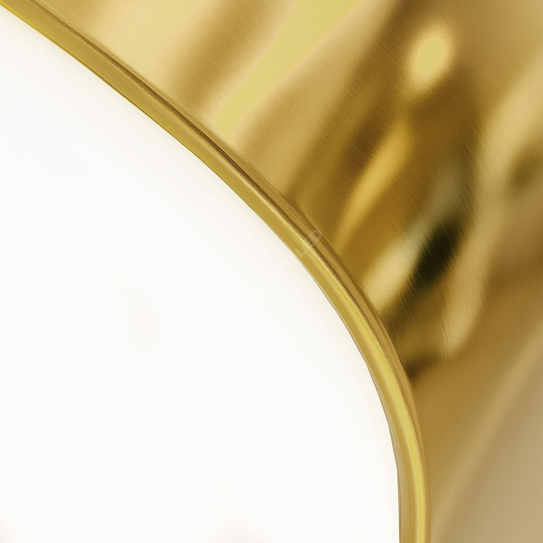 Plafonieră LED cu Senzor Nemo Patrata Gold 33x33CM Echivalent 150W IP44