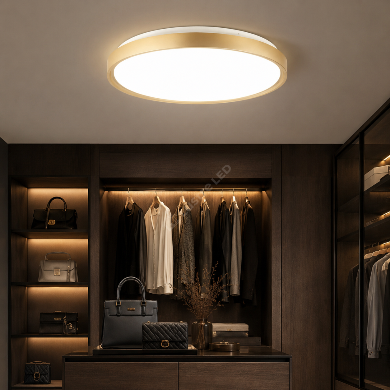 Plafoniera LED GLOW Aurie Rotunda 50CM Echivalent 250W
