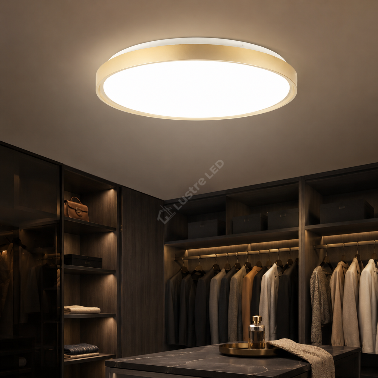 Plafoniera LED GLOW Aurie Rotunda 50CM Echivalent 250W