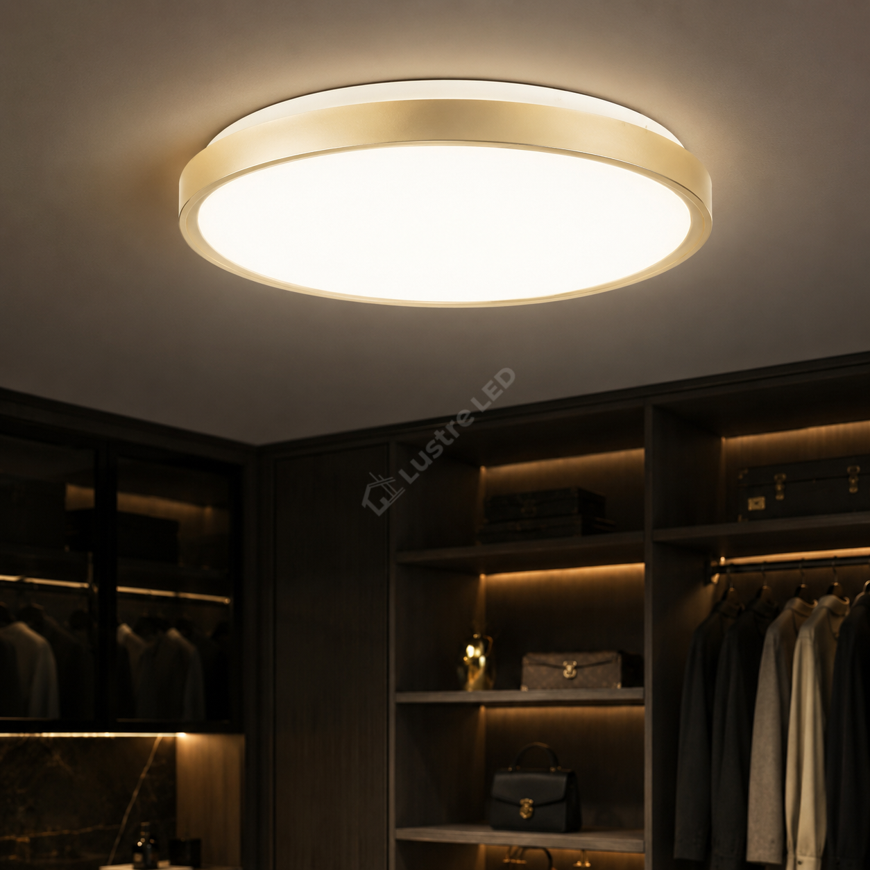 Plafoniera LED GLOW Aurie Rotunda 50CM Echivalent 250W