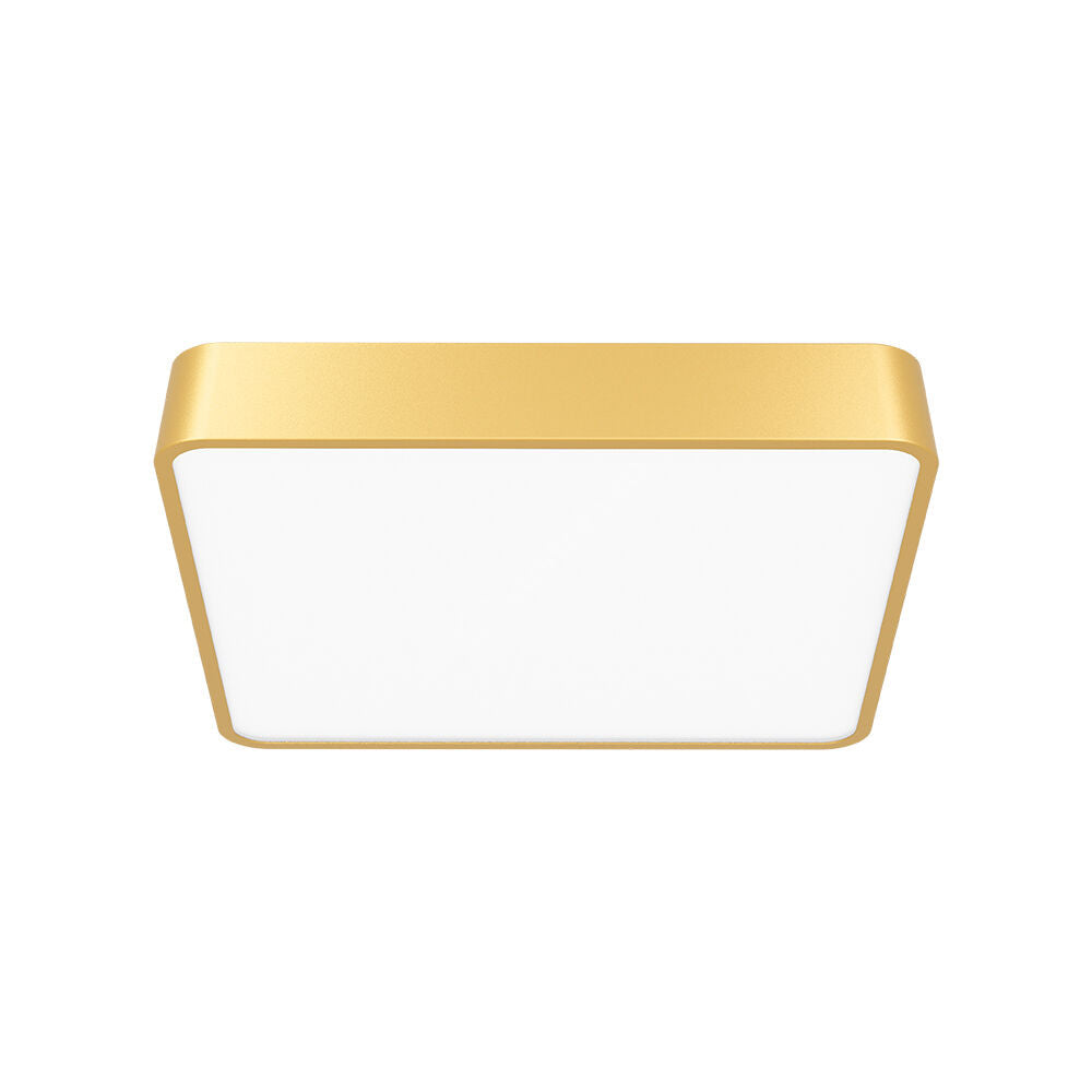 Plafoniera LED Gold 36W BLADE Patrata Echivalent 400W Dimabila 3 Lumini din Buton