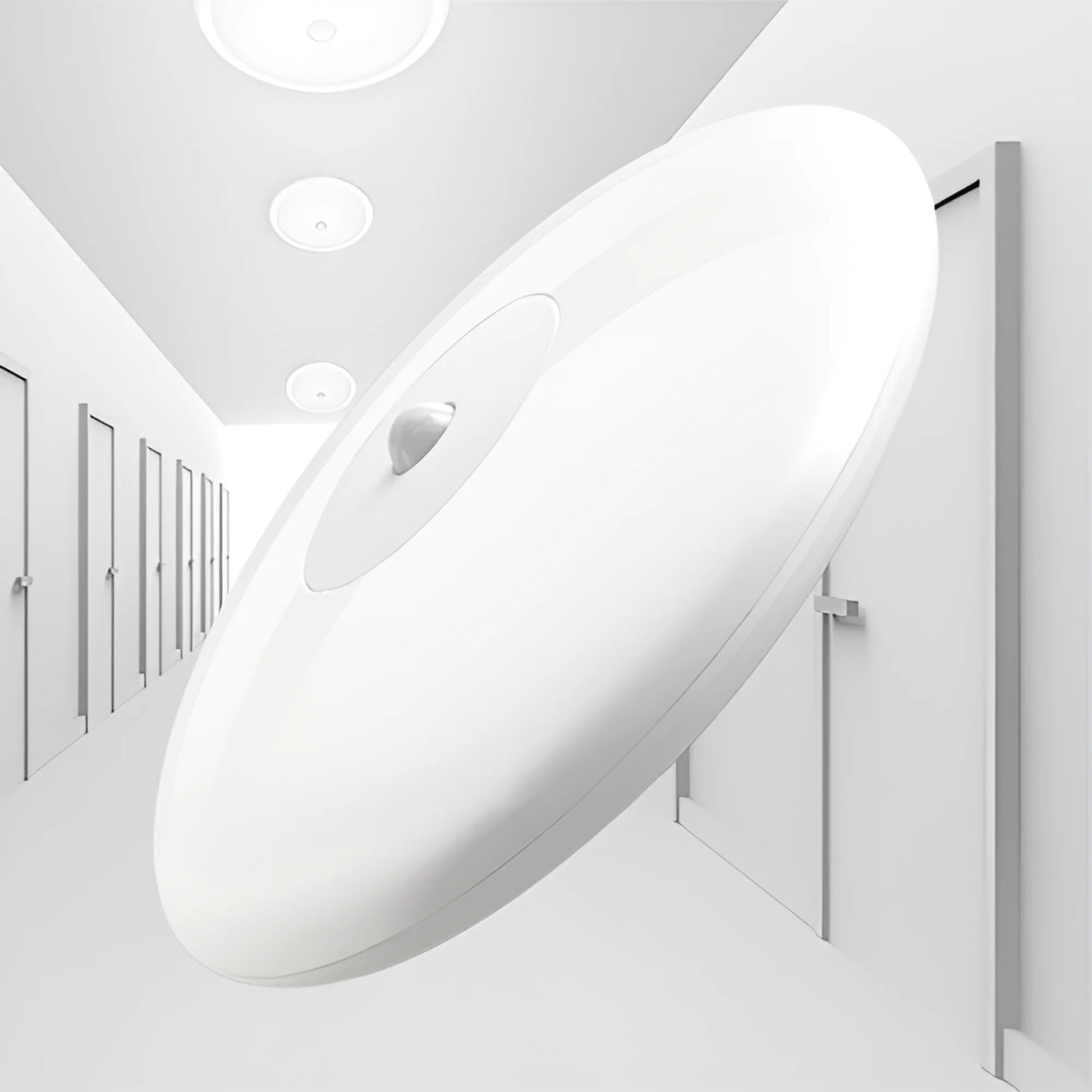 Plafoniera LED JADE 18W Senzor Miscare 6500K IP44 Echivalent 180W