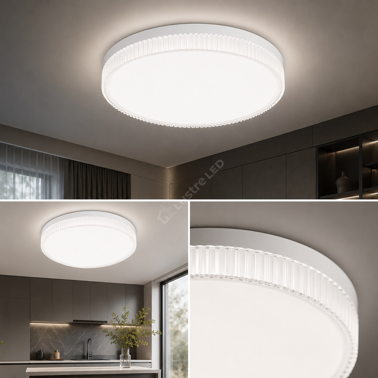 Plafoniera LED JOLIE Lumina Neutra 48W 30CM Echivalent 250W