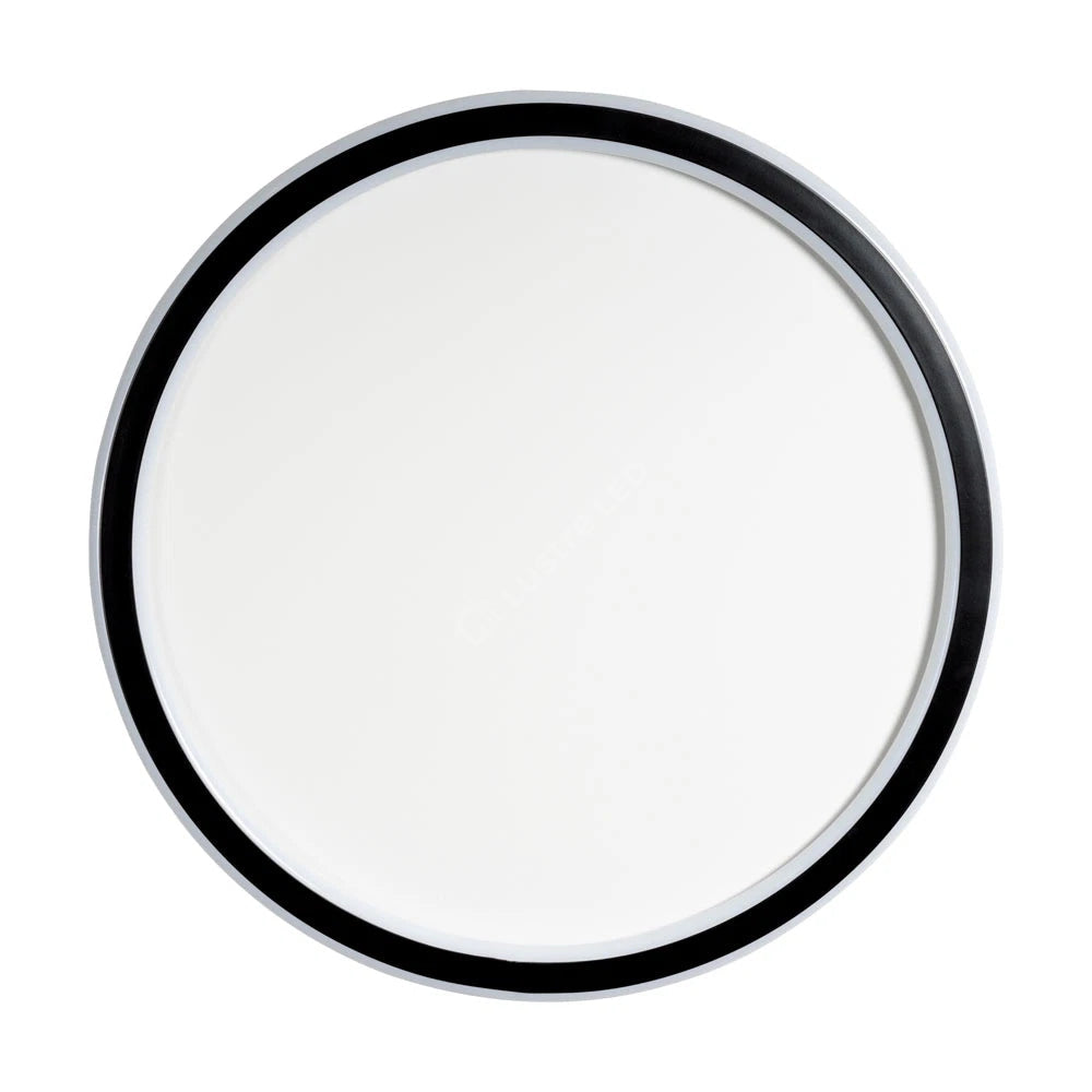 Plafoniera LED MIA Black 40cm 1920lm Dimabila Telecomanda