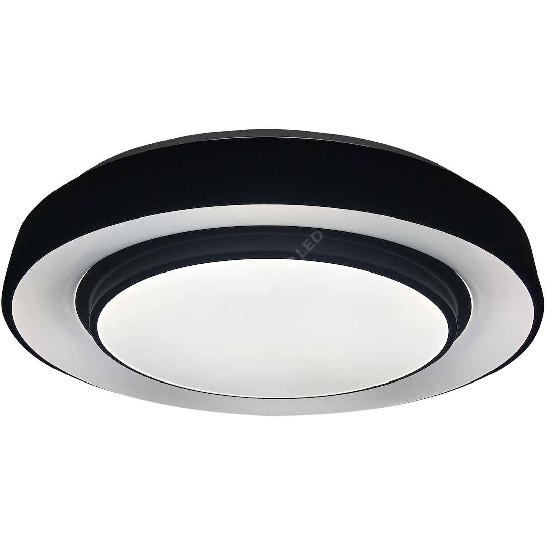 Plafoniera LED NAOMI Smart RGB Dimabila Black Ø38CM