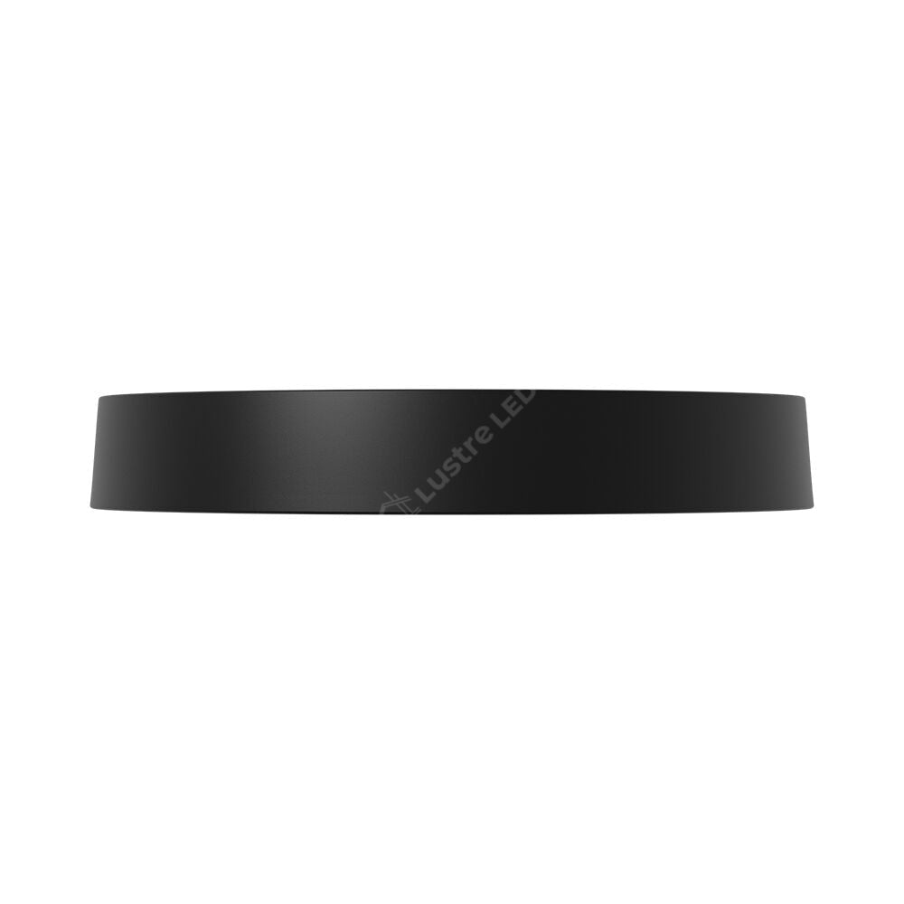 Plafoniera LED Neagra 36W BLADE Rotunda Echivalent 400W Dimabila 3 Lumini din Buton