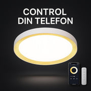 Plafoniera LED PULSAR Gold 52,5CM Smart Control Tuya Echivalent 150W
