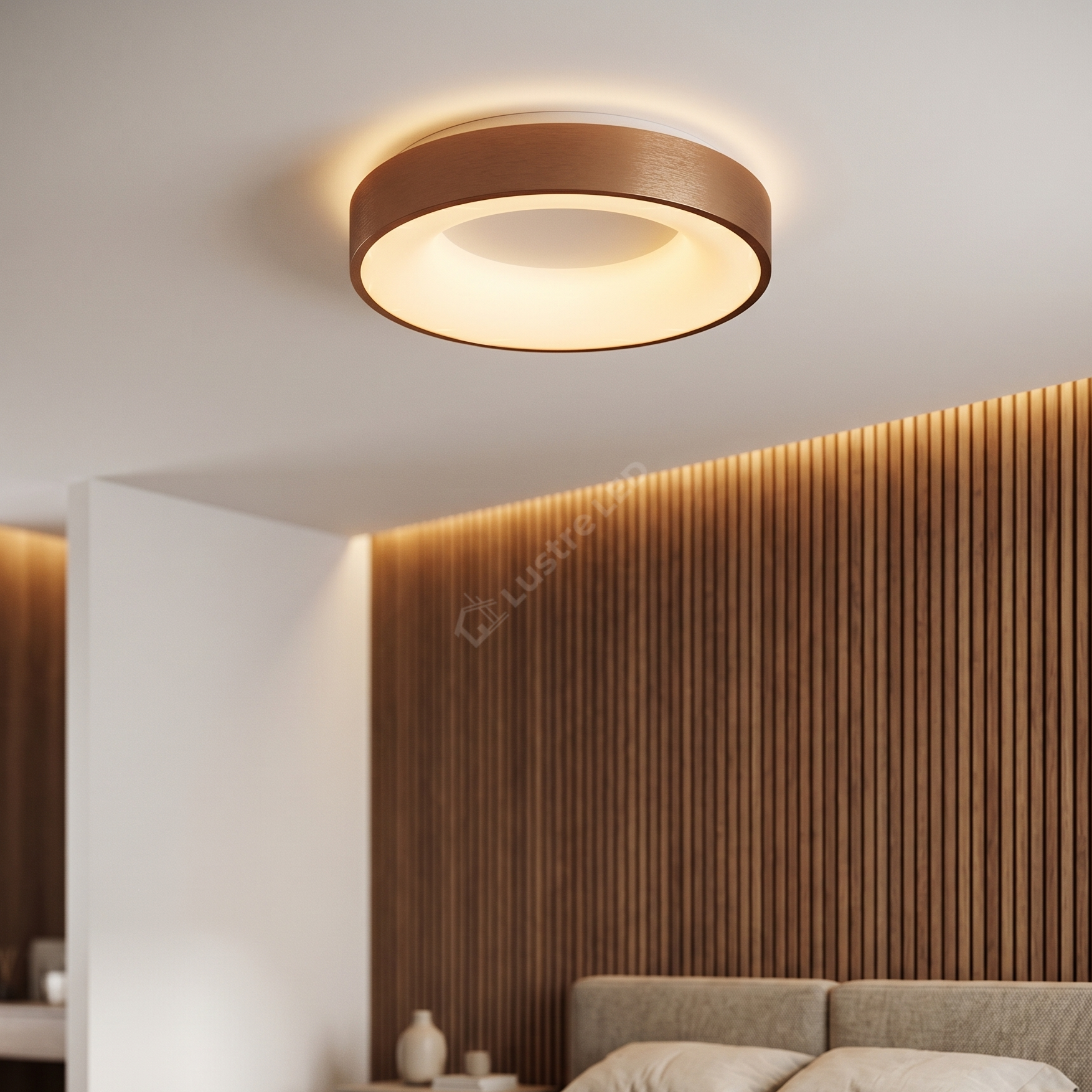 Plafoniera LED 30W Rotunda CALDIA GOLD 30CM Premium