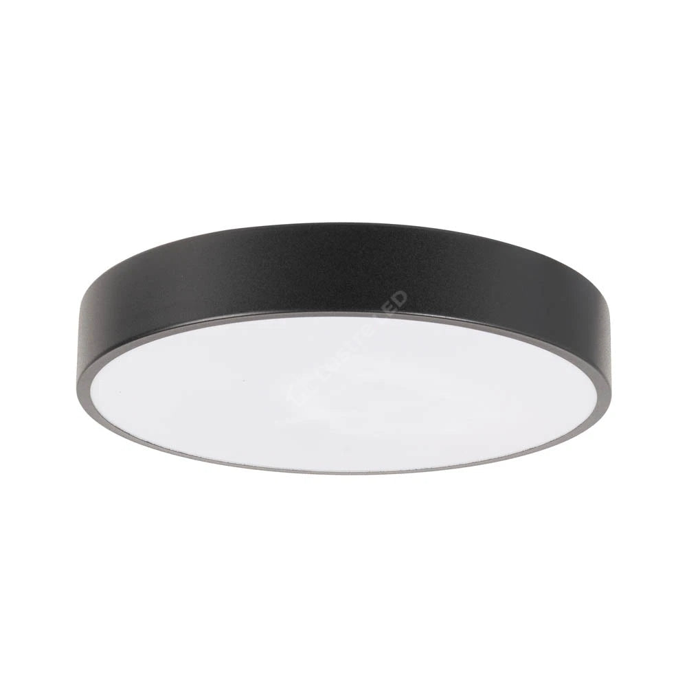 Plafoniera LED Round Black Thin Frame