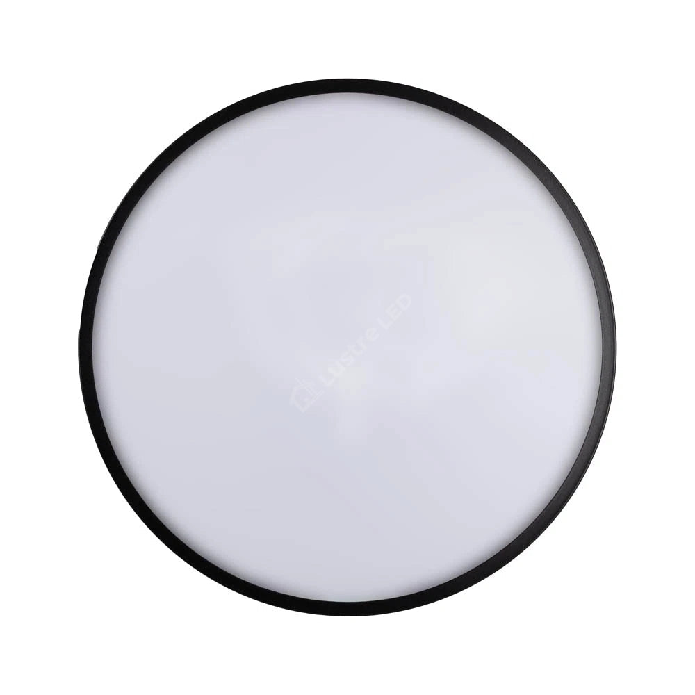 Plafoniera LED Round Black Thin Frame