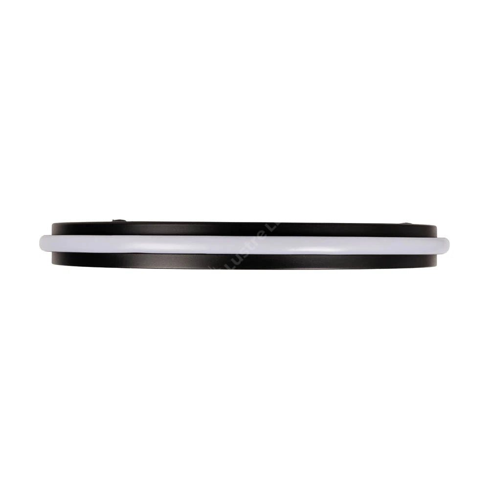 Plafoniera LED TOHT 3 Functii Black 70W 51CM Echivalent 330W