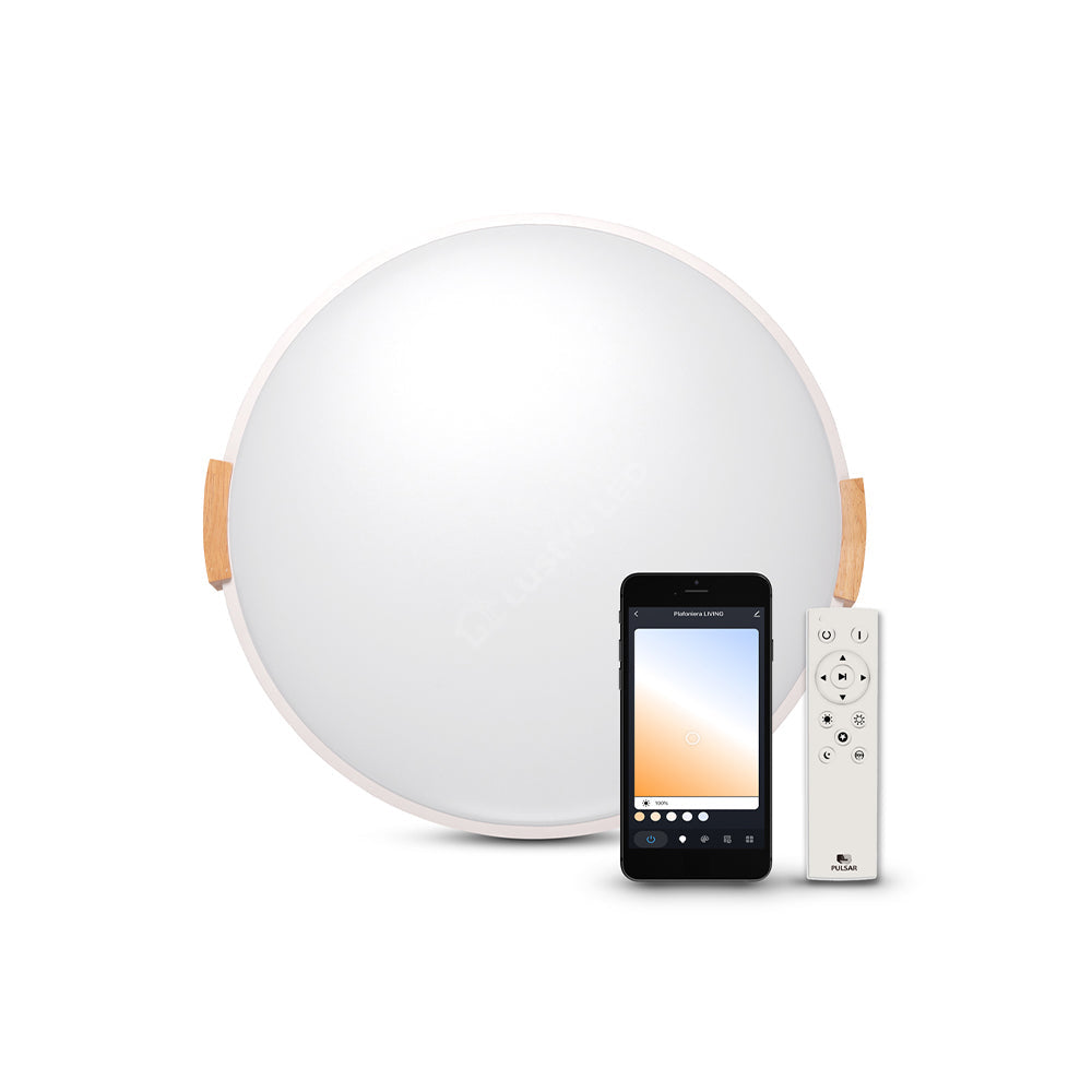 Plafoniera LED ZAHARA 52.5CM Smart Control Tuya Echivalent 150W