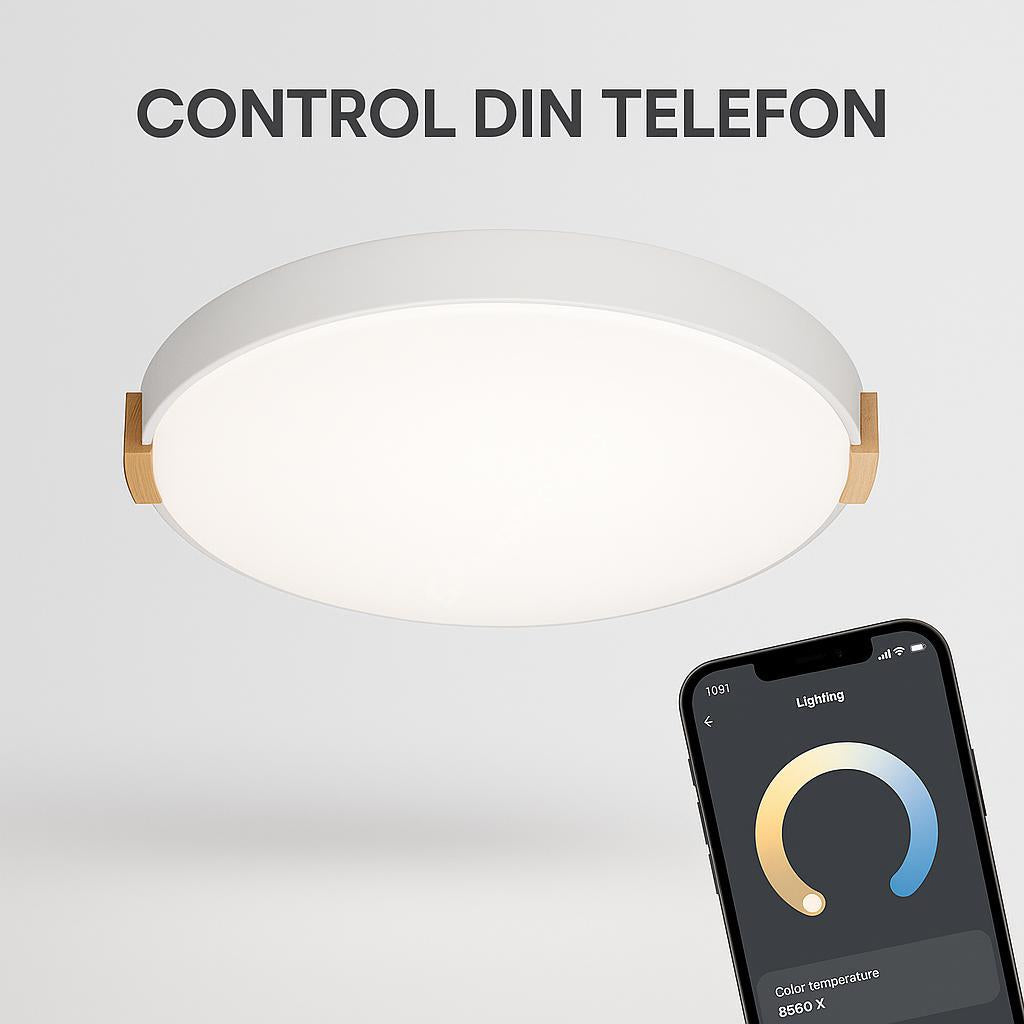 Plafoniera LED ZAHARA 52.5CM Smart Control Tuya Echivalent 150W