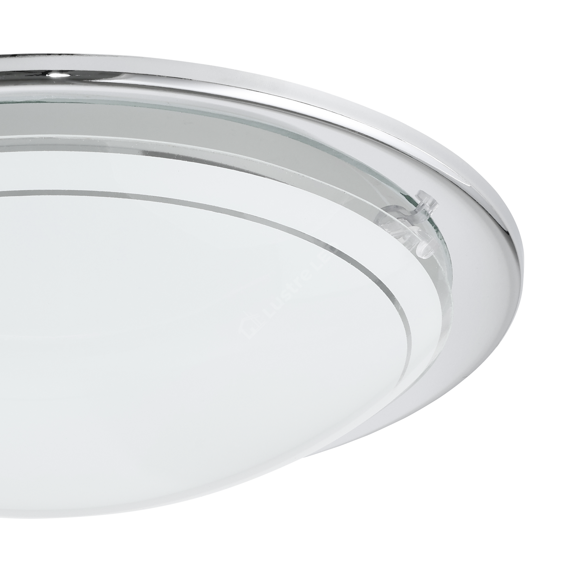 Plafoniera PLANET 1 Silver & White Rotunda 29CM led ceiling light