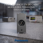 Priza Antracit TV de Capat Modulara Panasonic Thea Optima