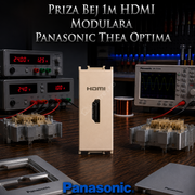 Priza Bej 1M HDMI Modulara Panasonic Thea Optima