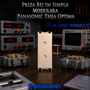 Priza Bej 1M Simpla Modulara Panasonic Thea Optima