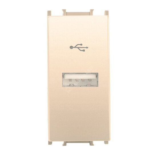 Priza Bej 1M USB TIP A Modulara Panasonic Thea Optima