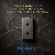 Priza Fumurie 1M Simpla Modulara Panasonic Thea Optima