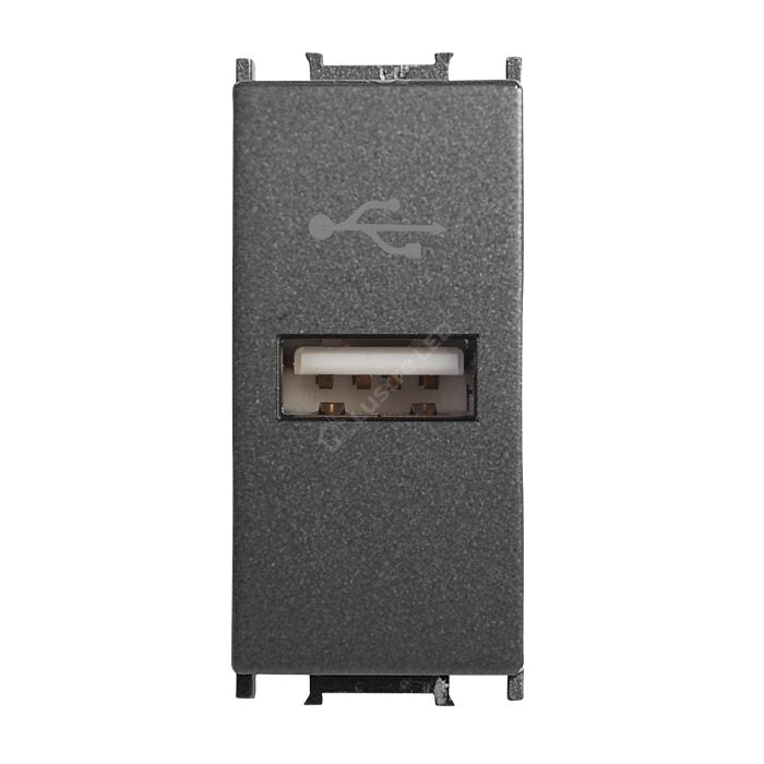Priza Fumurie 1M USB TIP A Modulara Panasonic Thea Optima