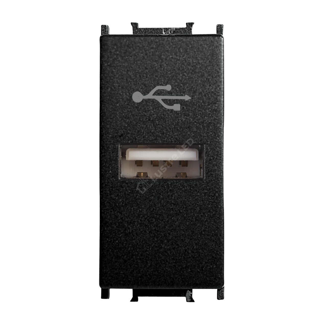Priza Neagra 1M USB TIP A Modulara Panasonic Thea Optima